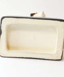 Vintage Wire-Haired Fox Terrier and Puppy Figurine Bottom