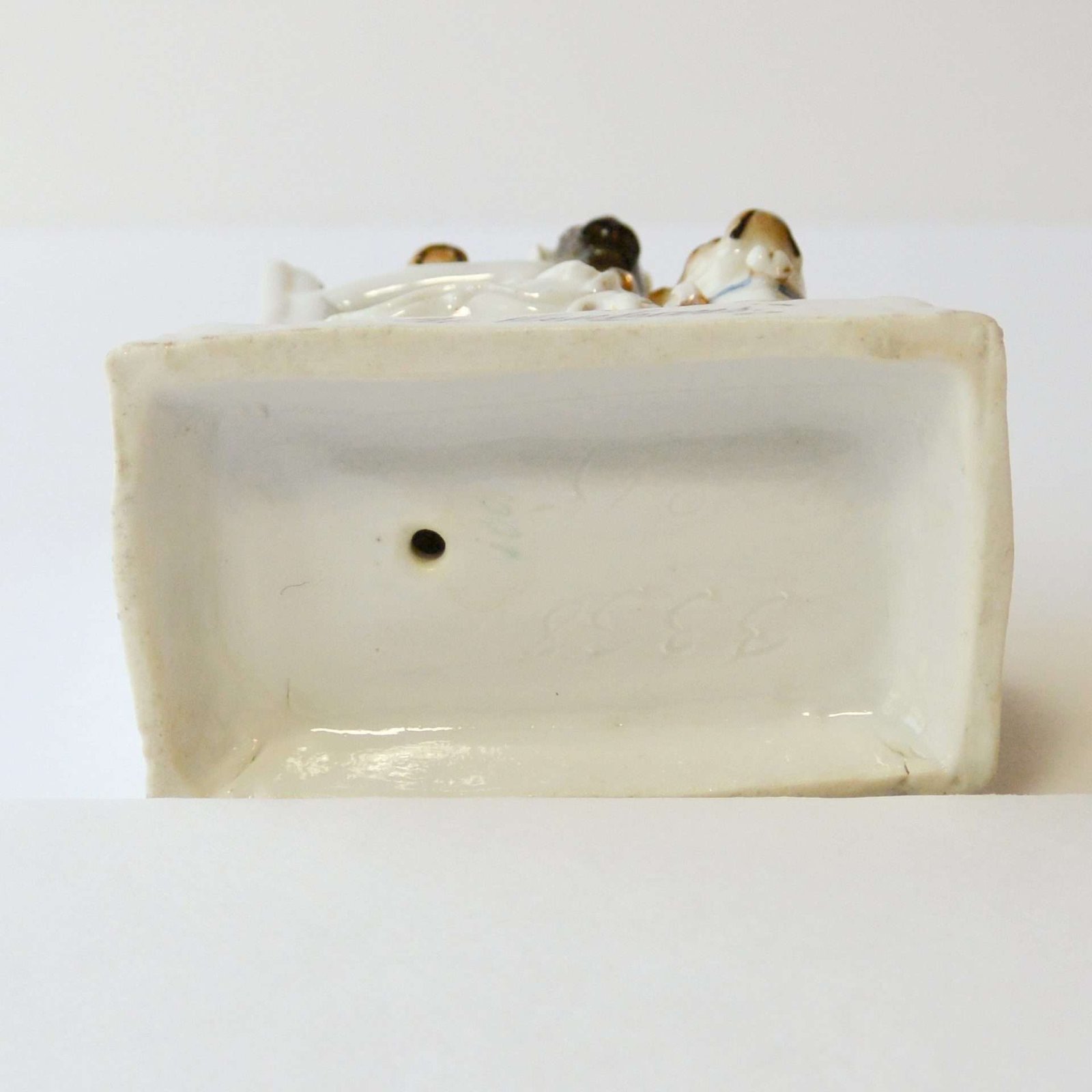 Porcelain Pug Dog Fairing bottom