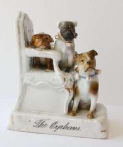 Porcelain Pug Dog Fairing