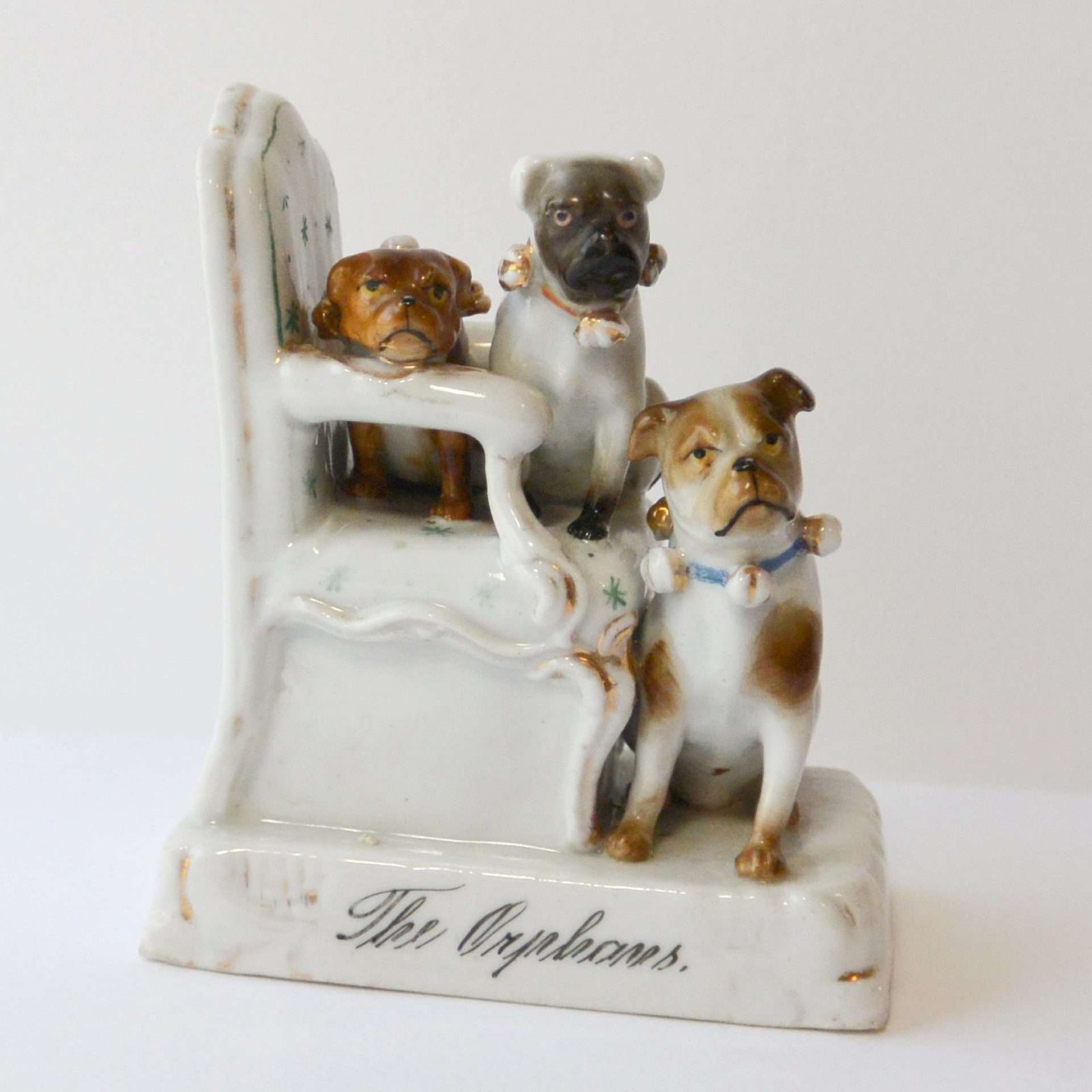 Porcelain Pug Dog Fairing