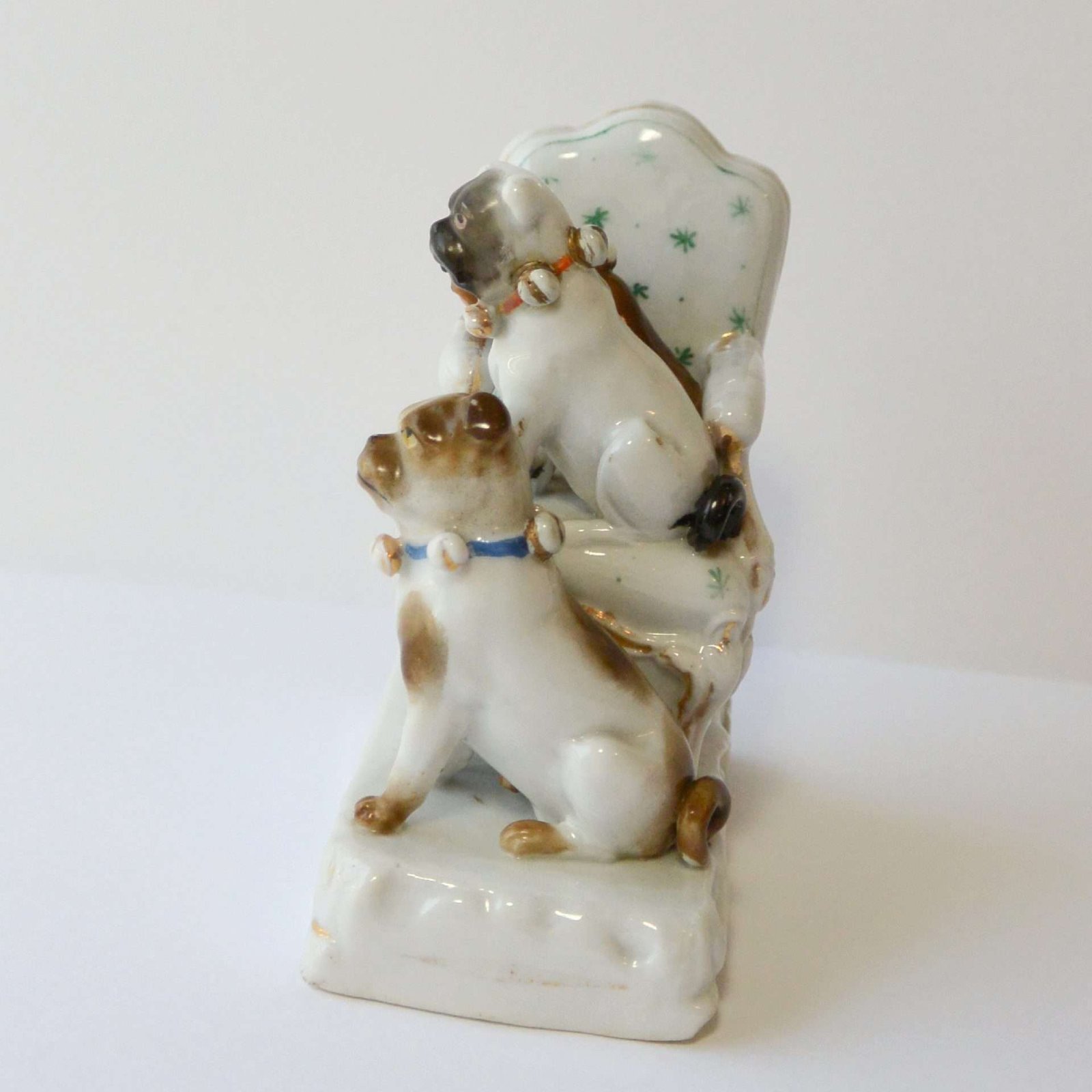 Porcelain Pug Dog Fairing c. early 1900's - Image 8