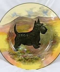 Collector's Plate Royal Doulton Scottie Dog