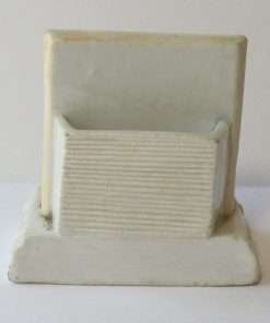 Antique Porcelain Dog Fairing back