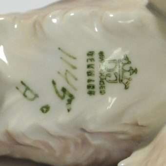 Vintage Dahl-Jensen Cocker Spaniel Mark