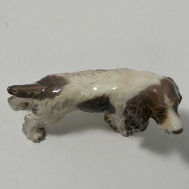 Vintage Dahl-Jensen Cocker Spaniel Top