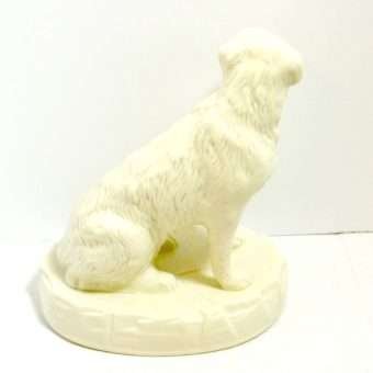 White Belleek Irish Wolfhound 2