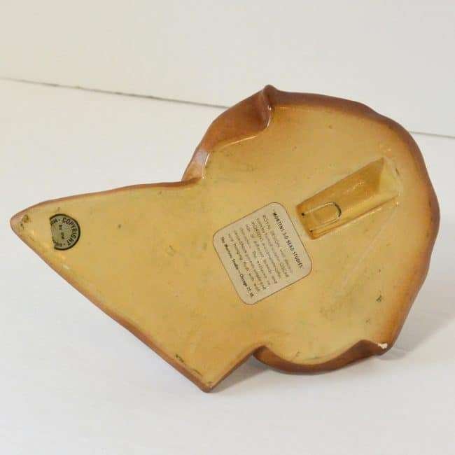 Mortens Studio Dachshund Plaque Back