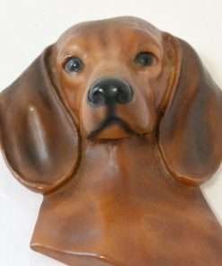 Mortens Studio Dachshund Plaque Front