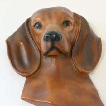 Mortens Studio Dachshund Plaque Front