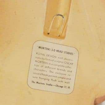 Mortens Studio Dachshund Plaque Mark