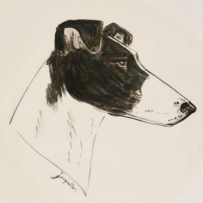 Fox Terrier Plate