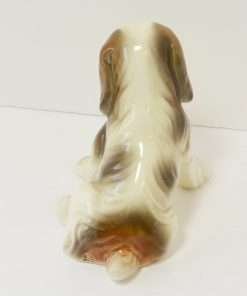 Goldscheider Porcelain Spaniel Pup Back