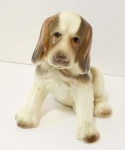 Goldscheider Porcelain Spaniel Pup Frront