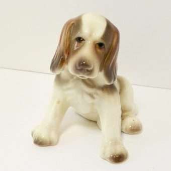Goldscheider Porcelain Spaniel Pup Frront
