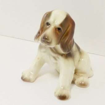 Goldscheider Porcelain Spaniel Pup Full
