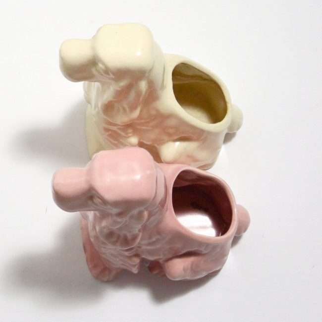 Vintage McCoy Cocker Spaniel Planters Top