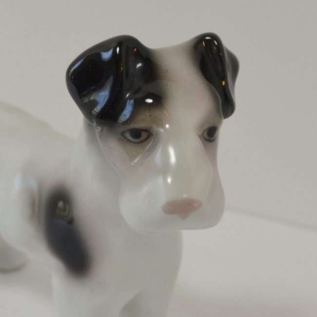 Vintage ERPHILA Terrier Dog Figurine Close