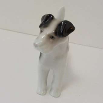Vintage ERPHILA Terrier Dog Figurine Front