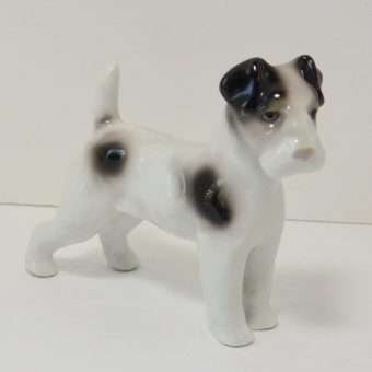 Vintage ERPHILA Terrier Dog Figurine Full