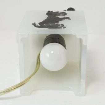 Art Deco Scottish Terrier Lamp Bottom