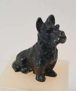 Art Deco Scottish Terrier Lamp Close