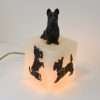 Art Deco Scottish Terrier Lamp Full