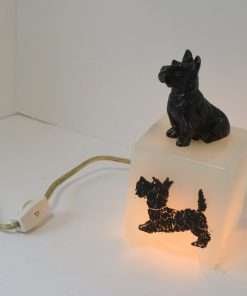 Art Deco Scottish Terrier Lamp 1