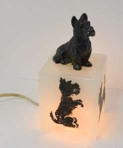 Art Deco Scottish Terrier Lamp 2