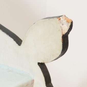 Vintage Wood Terrier Dog Child's Step Stool 7