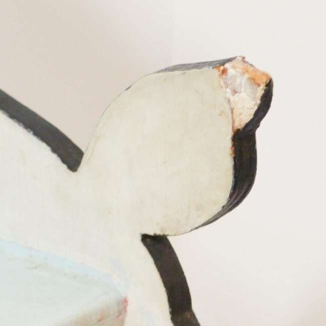 Vintage Wood Terrier Dog Child's Step Stool 7