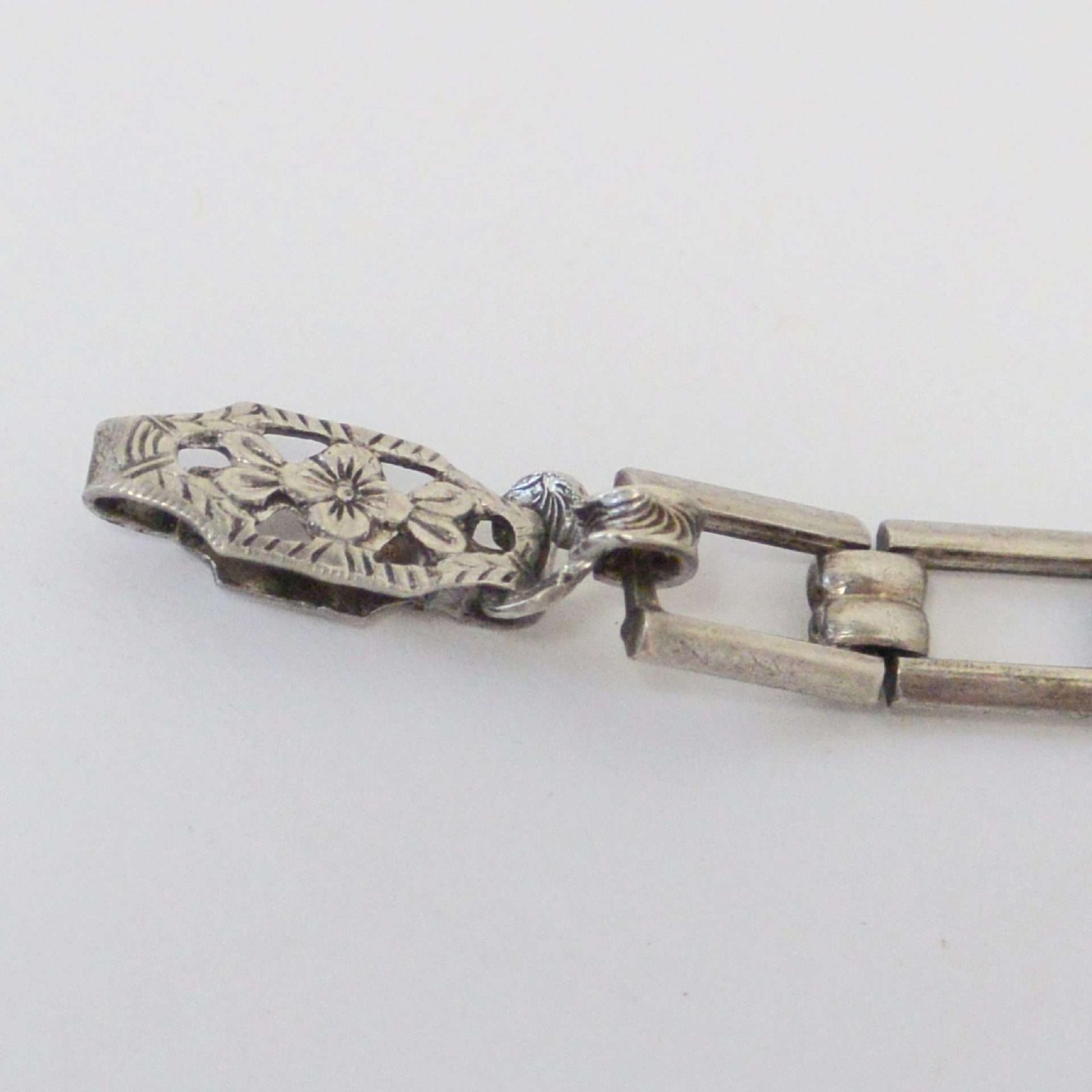 Vintage Sterling Silver Scottish Terrier Link Bracelet #2 - A Dogs Tale Collectibles