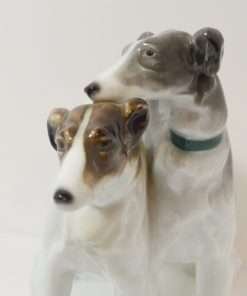 Vintage Porcelain Borzois Karl Ens