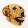 Vintage Handmade Yellow Labrador Retriever Brooch