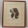 Springer Spaniel Art Limited Edition Chromolithograph Richard Thompson (1914-1991)