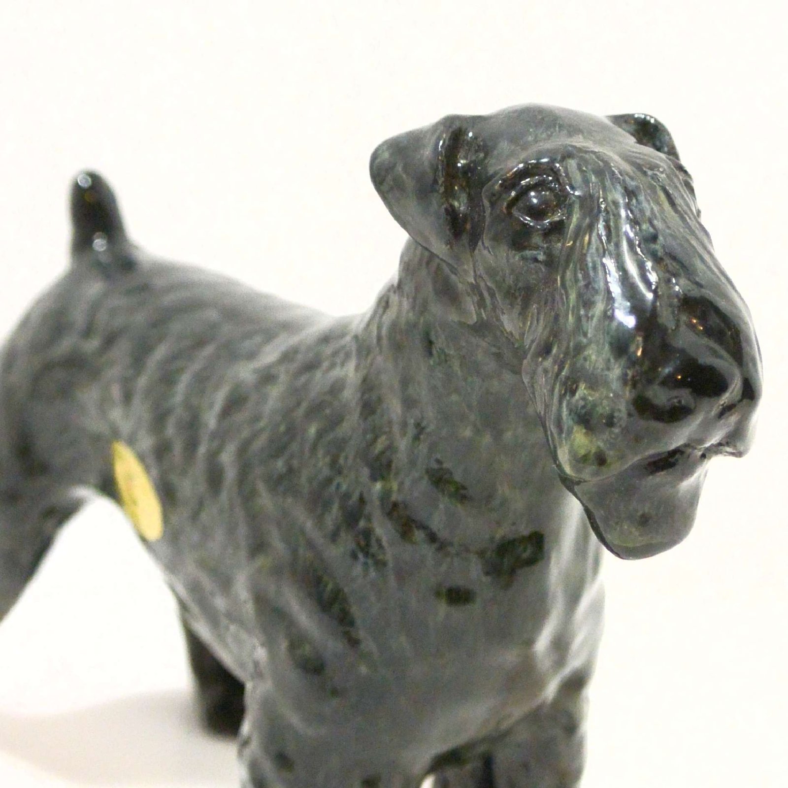 Vintage Mortens Studio Kerry Blue Terrier Dog c.1940's CRM-2925