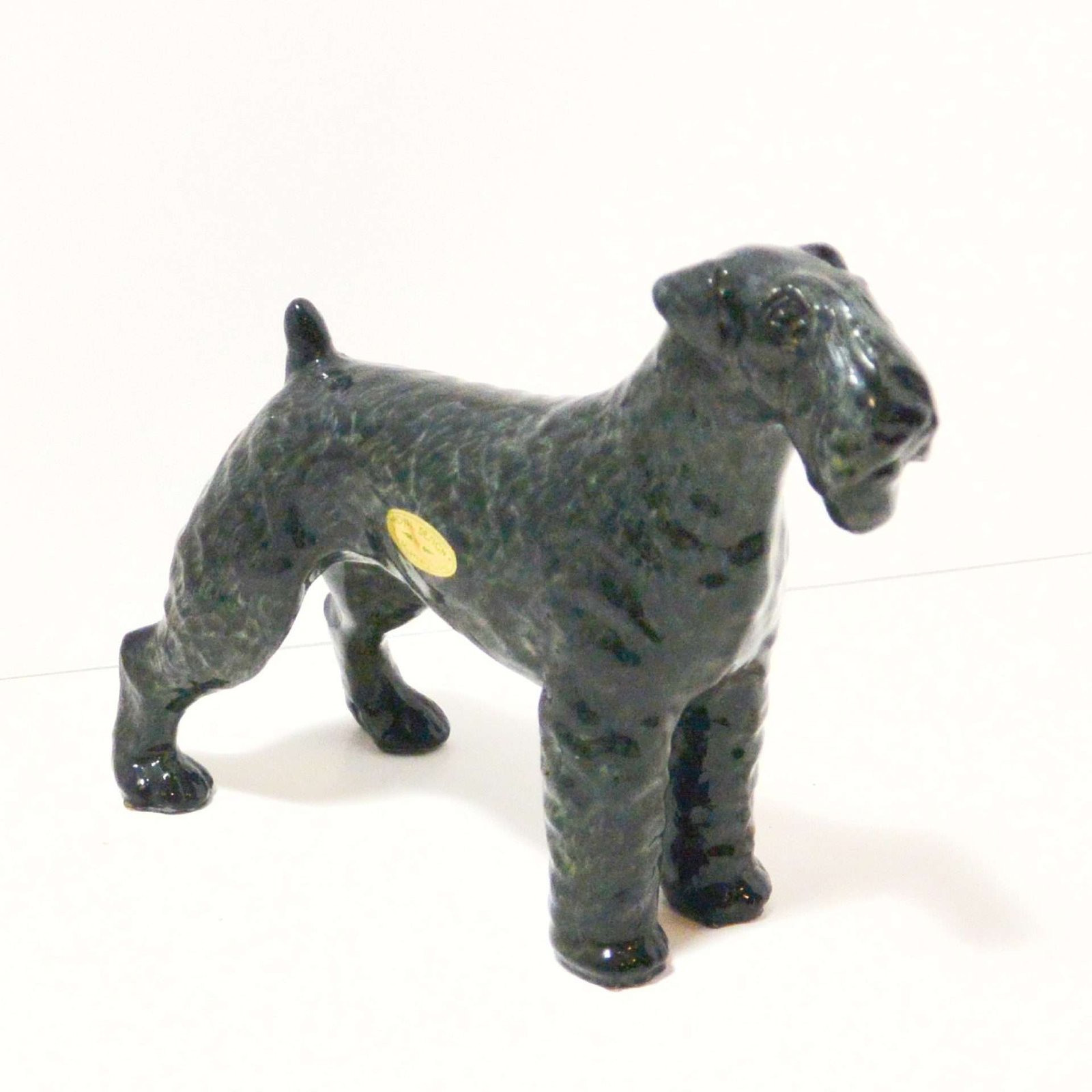 Vintage Mortens Studio Kerry Blue Terrier Dog c.1940's CRM-2925