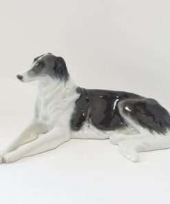 Rosenthal Reclining Borzoi Dog - Max Valentin c.1923
