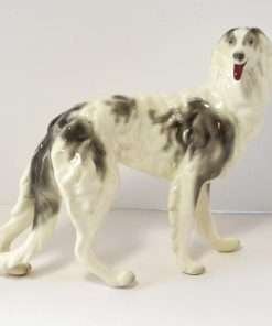 Goldscheider Porcelain Borzoi Dog