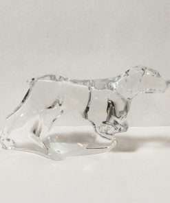 Baccarat Crystal Pointer Dog
