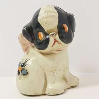 Hubley "Puppo" Still Bank with Bee 3