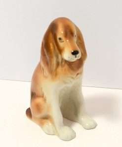 Royal Dux Porcelain Spaniel Dog Figurine 4