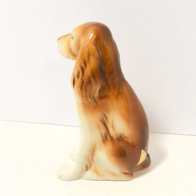 Royal Dux Porcelain Spaniel Dog Figurine 2