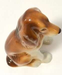 Royal Dux Porcelain Spaniel Dog Figurine 1