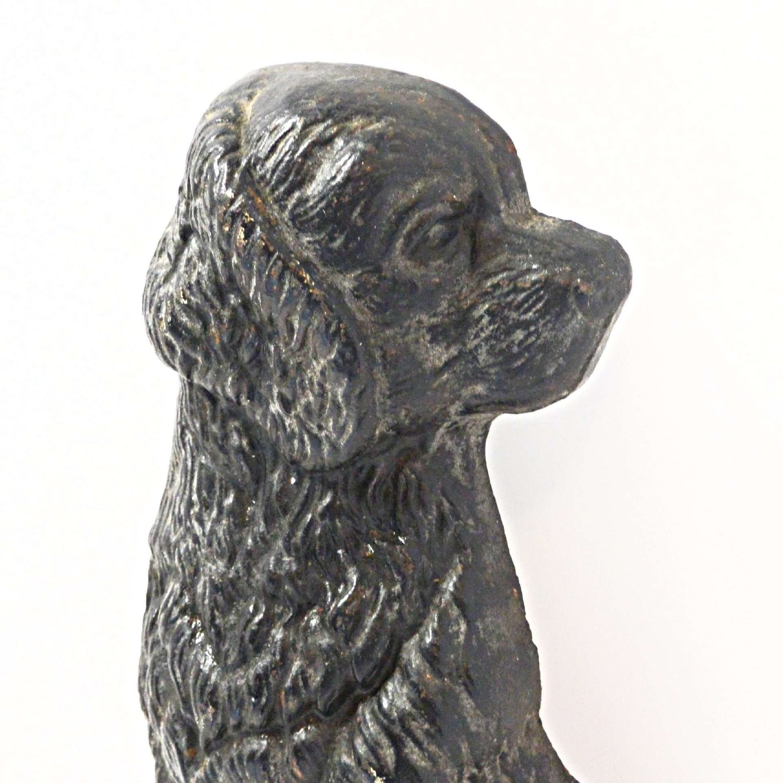 Unique Vintage Cast Iron Puppy Dog Doorstop CSTI-2220