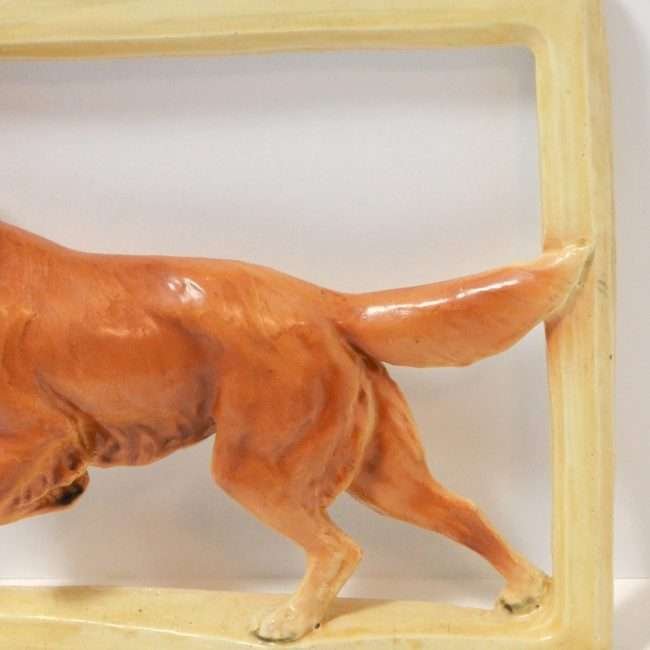 Mortens Studio Golden Retriever Dog Wall Plaque- Close2