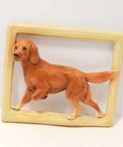 Mortens Studio Golden Retriever Dog Wall Plaque- 3
