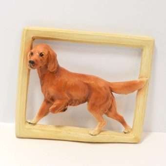 Mortens Studio Golden Retriever Dog Wall Plaque- 3