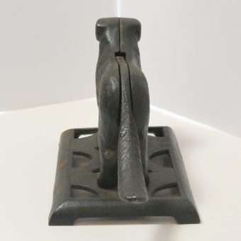Bradley & Hubbard Cast Iron Dog Figure Nutcracker Back