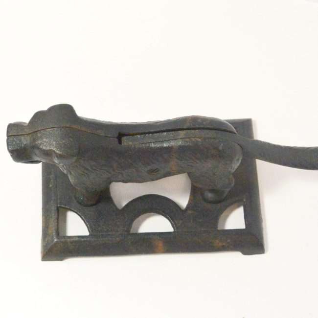 Bradley & Hubbard Cast Iron Dog Figure Nutcracker 1