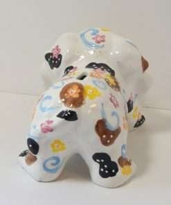 Alternative view of Vintage Ganz Ceramic Puppy Dog Bank